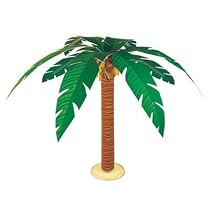 Hawaiian Totally Tiki Palm Tree Centrepiece