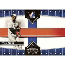 Buy 2005 Donruss Champions 317 Tony Perez (Baseball Cards)