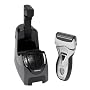 Panasonic ES7109S Vortex Wet/Dry Triple Blade Shaving System with base, Silver