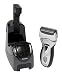 Panasonic ES7109S Vortex Wet/Dry Triple Blade Shaving System with base, Silver