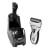 Panasonic ES7109S Vortex Wet/Dry Triple Blade Shaving System with base, Silver