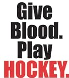 Give Blood Play Hockey Funtoos Each Sheet
