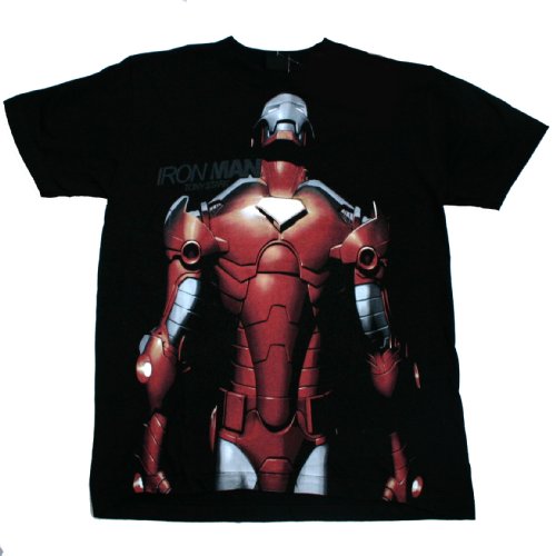  MARVEL IRON MAN "DARK STARK" Licensed Black Cotton Tee
