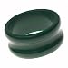Dark Green Wide Resin Bangle Bracelet