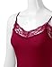 Mabssi Sexy Women Lace Vest T Shirt Tees Blouse Tank Tops