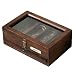 SCHMUCKKASTEN SCHMUCK SCHATULLE KOLONIALSTIL HOLZ