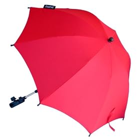 Red Stroller Shade Parasol