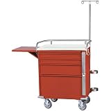 Harloff E-series Line 4 Drawer Emergency Cart