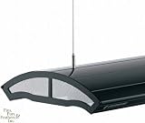 48 inch Giesemann Infiniti 2x150W HQI + 4x54W T5 Light Fixture - Black