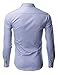 FLATSEVEN Men's Slim Fit Casual Oxford Button Down Shirt