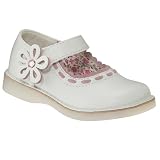 Toddler Girls' Cherokee Nadiya Flower Mary Janes - White