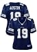 Dallas Cowboys Miles Austin Woman's Replica Team Color jersey, Size= Small