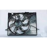 06-08 HYUNDAI SNATA 3.3L RADIATOR & COND (S) CONDENSER FAN ASSEMBLY by TYC