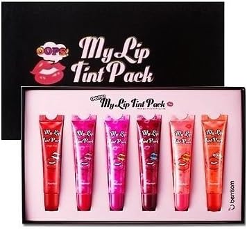 Oops My Lip Tint Pack 15g (Berrisom 6 colors). by Forestore