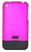 KingCase iPhone 1G 2G (Original iPhone) Rubberized Slider Case (Hot Pink) 4GB, 8GB, 16GB