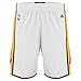 Los Angeles Lakers NBA adidas Youth Mesh Swingman Home Alternate White/Gold Shorts