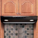 Review SHARP  / Sharp 30in Range Hood w/4 fan speeds, 3 level dual Halogen Lighting, Bl