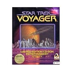 Star Trek, Voyager, 1 CD-ROM Limited Edition Entertainment Utility. Screen savers, 80 audio clips, 40 video clips, 80 images, jigsaw puzzles, and wallpaper. For Windows 3.1x/95