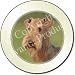 AIREDALE DOG Tax Disc Holder