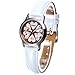 Casio Women's LTP1323L-7A White Leather Quartz Watch with White Dial