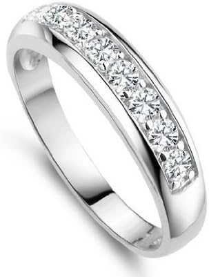MasterGem Simulated Diamond The Ring Wedding Band Rings for Women Aneis Fenos Size 4.5-11 J294