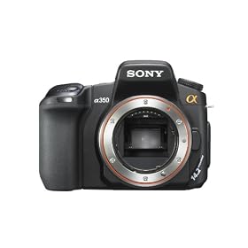 Sony DSLRA350 Digital Single Lens Reflex (D-SLR) Camera - body only (14.2 MP)