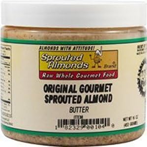 Almond Butter Sprouted 16 OZ (Pack of 6)