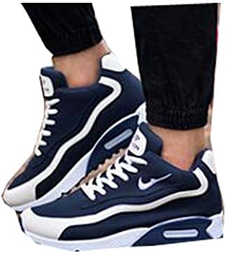 Aoniu Men Non-slip Air CushionRunning Sports Shoes (8 D(M)US, Blue)