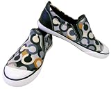 Coach Beale Grey Black Logo Slip On Sneakers