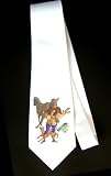 Party Decoration Necktie with man, body, individuals, individual, deer, humans, costume, horse, person, human, persons, people, bird