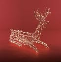 Sitting Deer 3-D Wire Sculpture (46-268-23)