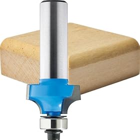 1/4'' Shank, 3/16'' Radius X 3/8'' High Round Over Bit