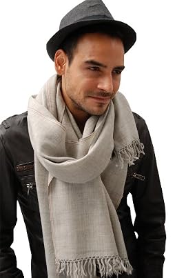 Shoreditch Mens Merino Wool Oversize Scarf