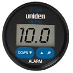 SAVE $76.99 - Uniden QT-206W Digital Depth Finder In-Hull Adjustable Transducer, Black $92.01