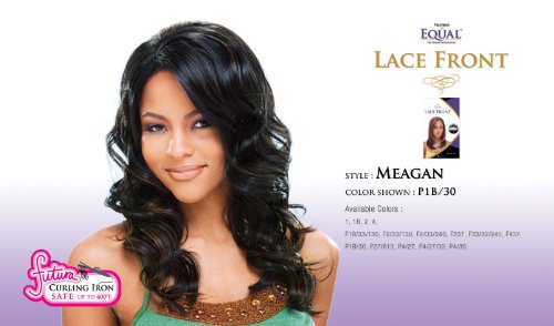 FREETRESS EQUAL Lace Front Wig Meagan Color 1 Jet Black