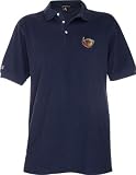 Atlanta Thrashers Navy Classic Pique Stainguard Polo Shirt