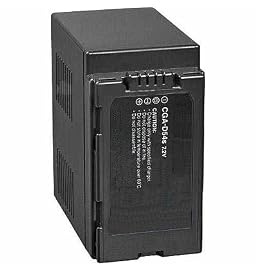 SterlingTek's POWWER Panasonic AG-DVC80 Battery CGA-D54S 6000 mAH