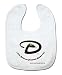 MLB Arizona Diamondbacks White Snap Bib with Team Logo