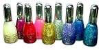 La Femme Nail Polish Set Of 9 Glitter...