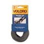 Velcro Reusable Self-Gripping Ties, 0.5 Inches x 8 Inches, Black/Gray, 50 Ties per Pack (90924)