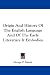 Origin And History Of The English Language And Of The Early Literature It Embodies