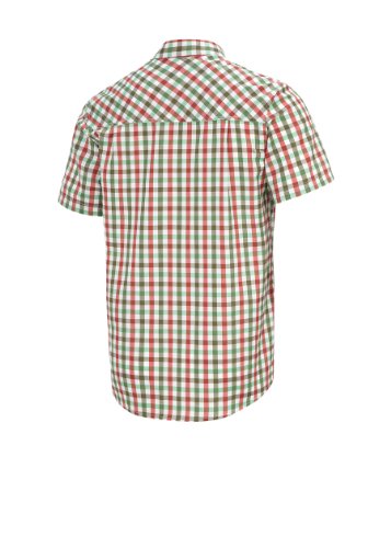 maier sports Herren Hemd 1/2 Arm Larry, green red check, 56, 142000_2002 Preisvergleich