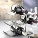 Kitchen & Housewares : True Fabrications Napa Falls Stainless Steel 9 Bottle Wine Rack
