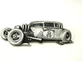 Lucky 13 Rat Rod Belt Buckle Heavy Metal Bottle Opener Buckle Hot Rod