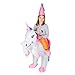 Bodysocks Kids Inflatable Unicorn Fancy Dress Costume