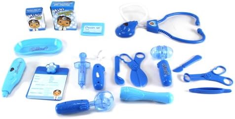 Little Playmate Doctor Pretend Play Toy Medical Kit Play Set, Perfect for Role Playing, Comes w/ Everything Needed