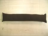 fabric DRAUGHT excluder brown hard wearing 30