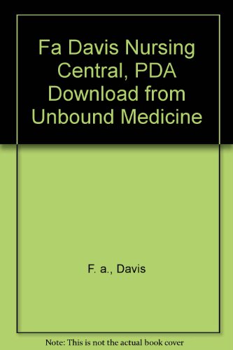 Fa Davis Nursing Central, PDA Download from Unbound Medicine