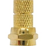 GE 73200 Twist-On F Connectors, 2 pk (RG59)