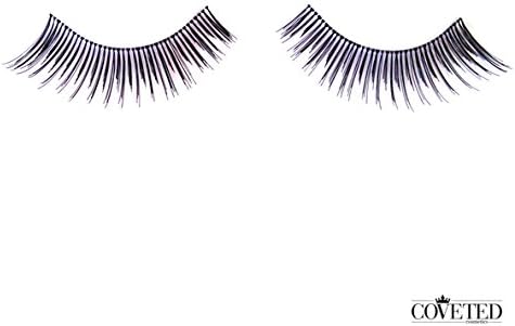 False Eyelashes Natural 10 Pairs 5,2,1 LOT Feather Human Hair Lashes by COVETED (2 Pairs, Empress)